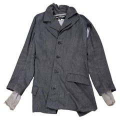 2007 Junya Watanabe deconstructed wool blazer