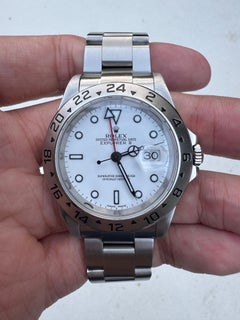 2007 (K Serial) Rolex Explorer II "Polar" 40mm White Dial Oyster Bracelet 16570