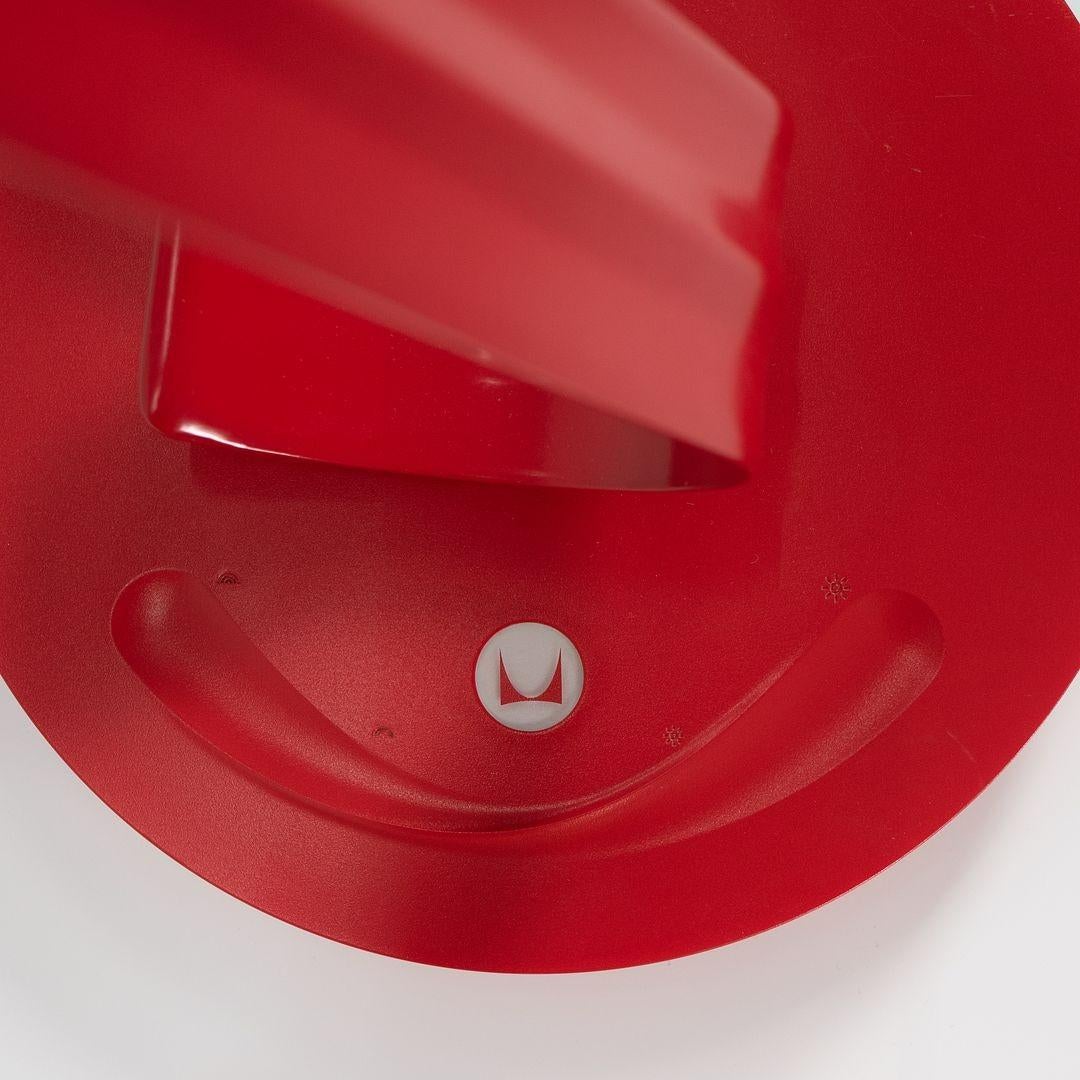 Modern 2007 Leaf Desk Lamp by Yves Behar for Herman Miller in Red 2x Available For Sale