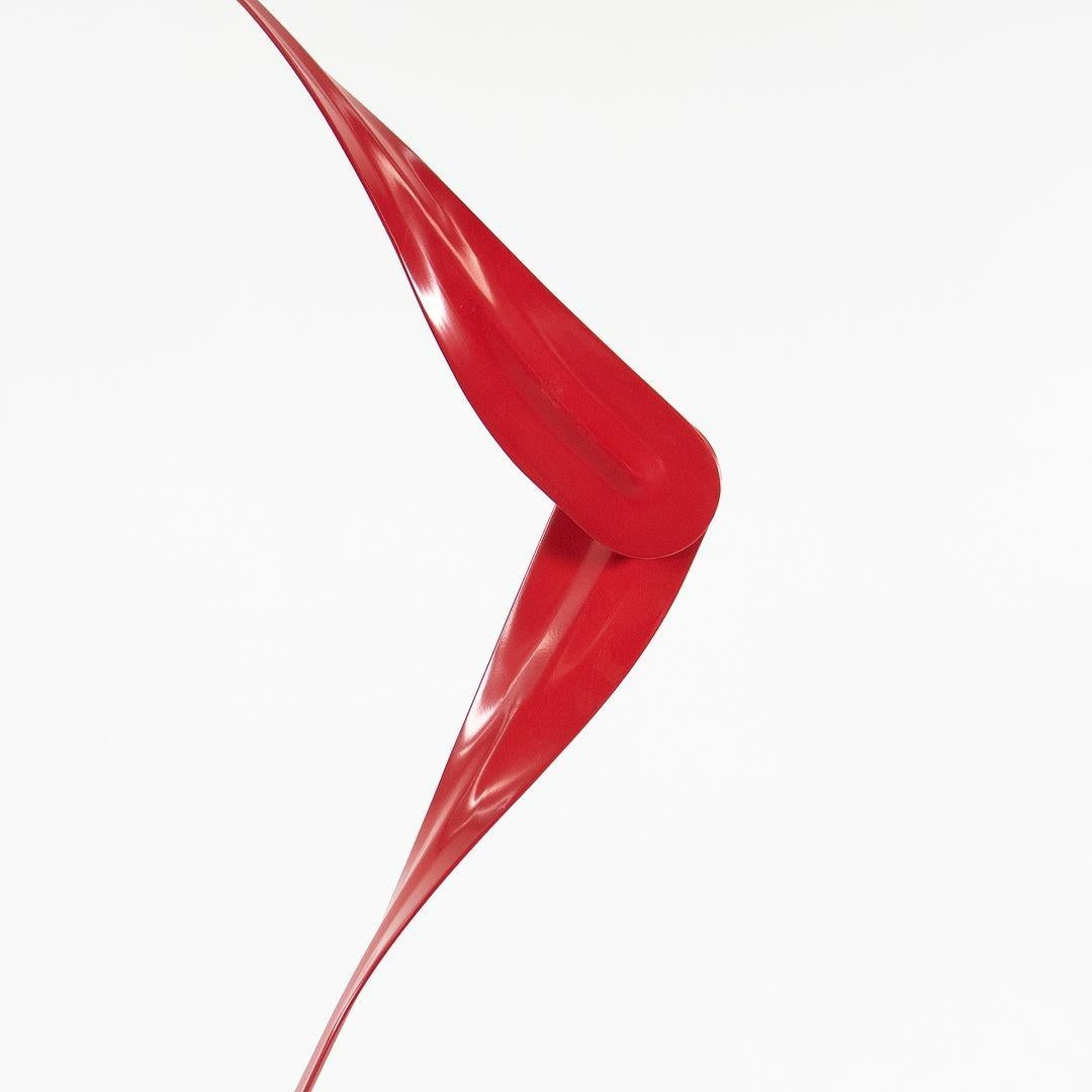 Chinese 2007 Leaf Desk Lamp by Yves Behar for Herman Miller in Red 2x Available For Sale