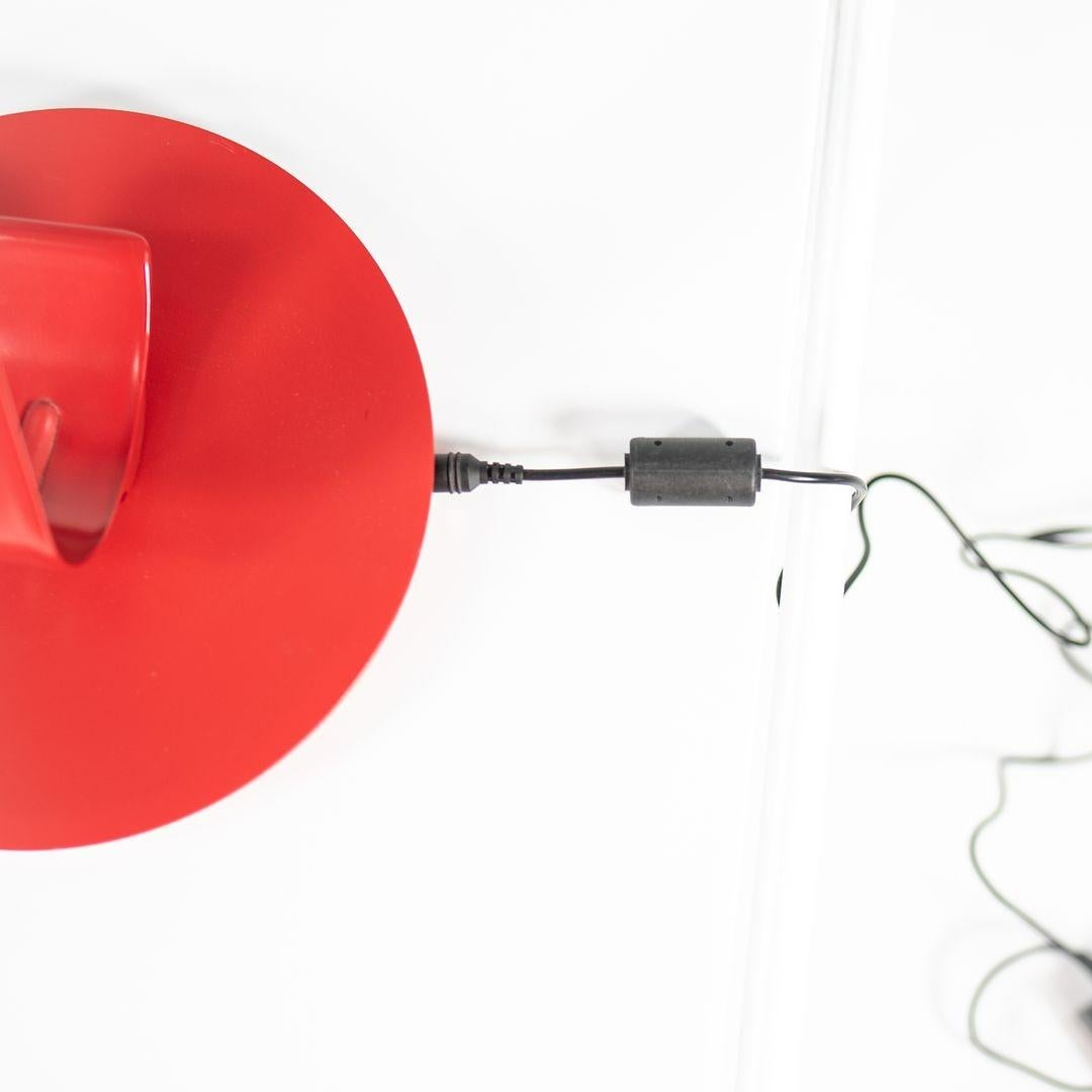 2007 Leaf Desk Lamp by Yves Behar for Herman Miller in Red 2x Available In Good Condition For Sale In Philadelphia, PA