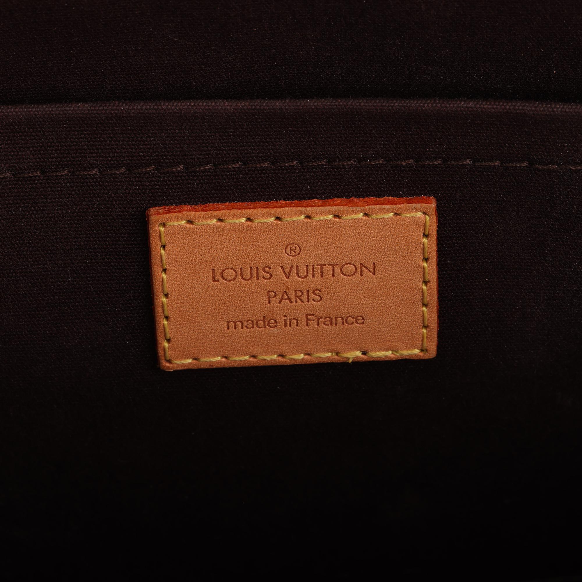 2007 Louis Vuitton Amarante Vernis Leather & Vachetta Leather Rosewood Avenue 4