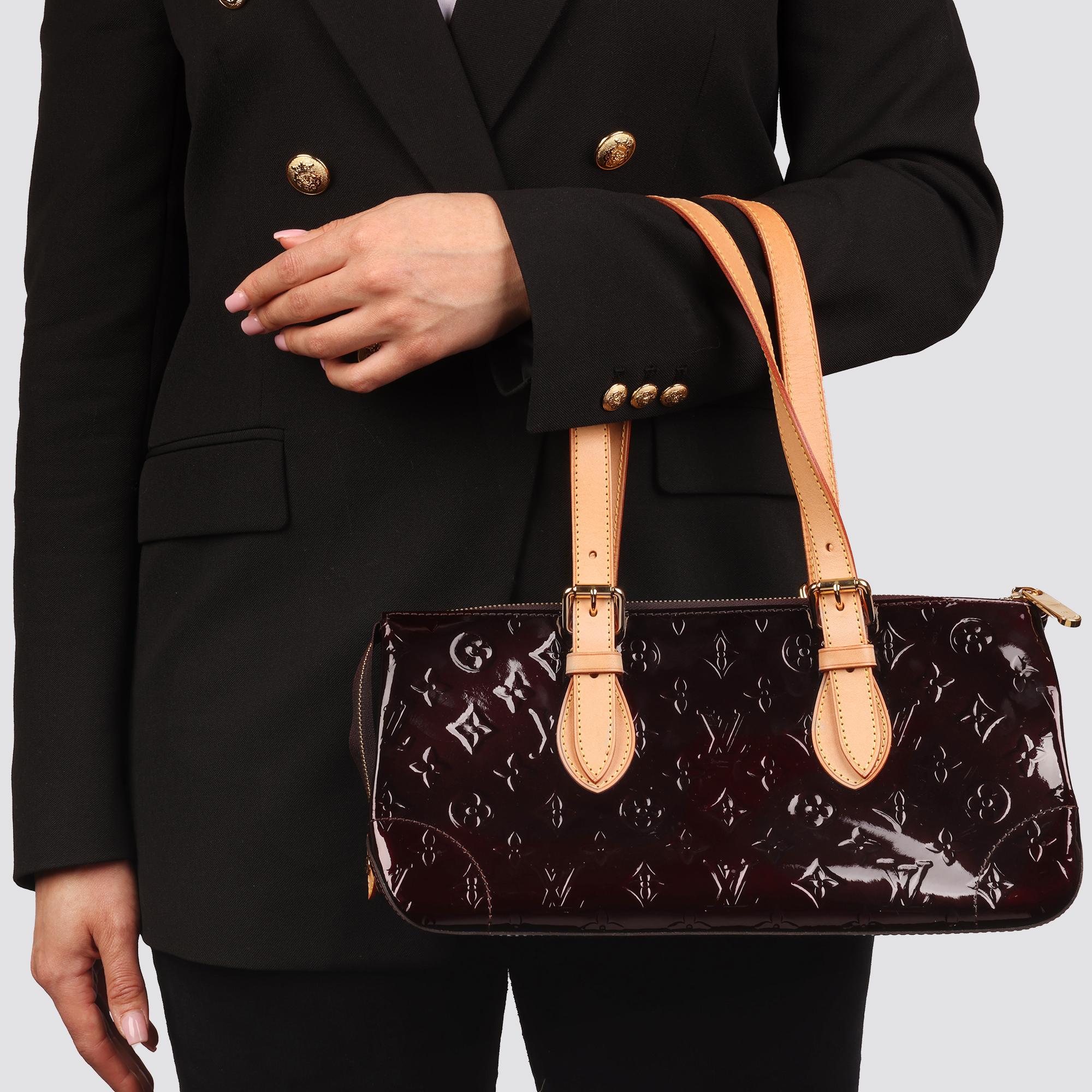 2007 Louis Vuitton Amarante Vernis Leather & Vachetta Leather Rosewood Avenue 8