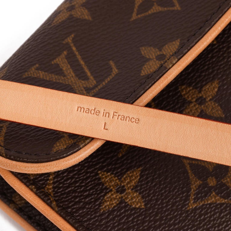 Louis Vuitton Pochette Florentine Brown Cloth ref.676742 - Joli Closet