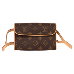 2007 Louis Vuitton Brown Coated Monogram Canvas and Leather