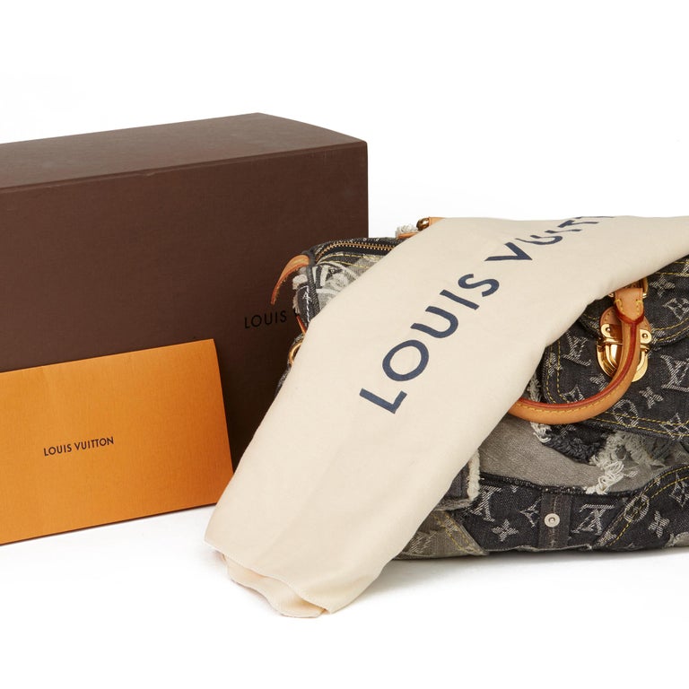 Louis Vuitton 2007 Patchwork Denim Shoulder Bag · INTO
