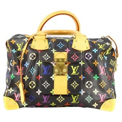 Louis Vuitton Grey Monogram Denim Patchwork Bowly Gold Hardware, 2007  Available For Immediate Sale At Sotheby's