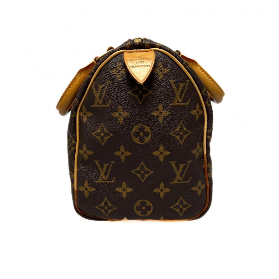 Black 2007 Louis Vuitton Speedy 25