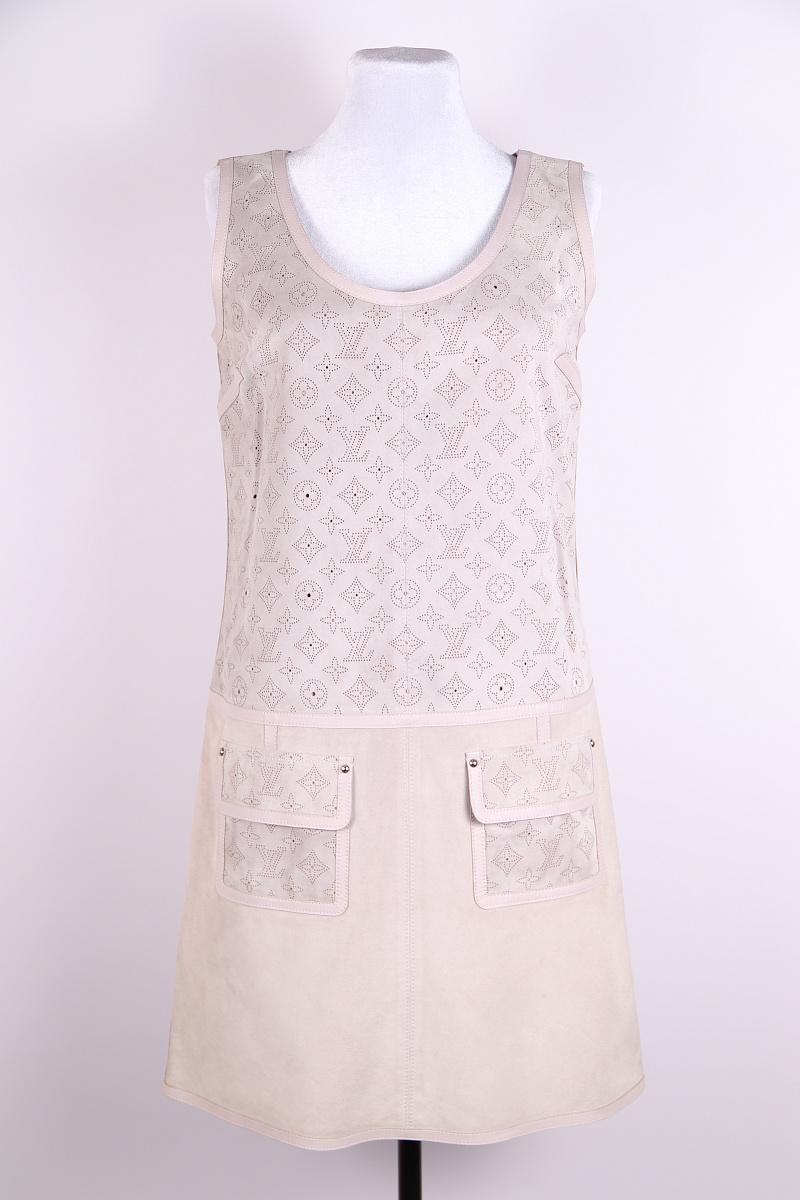 2007 Marc Jacobs & Louis Vuitton Abito in pelle Monogram 2007 in vendita 5