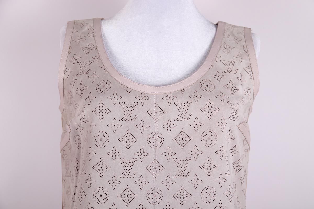 2007 Marc Jacobs & Louis Vuitton Abito in pelle Monogram 2007 in vendita 6