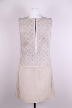 2007 Marc Jacobs & Louis Vuitton Monogram Leather Dress 2007