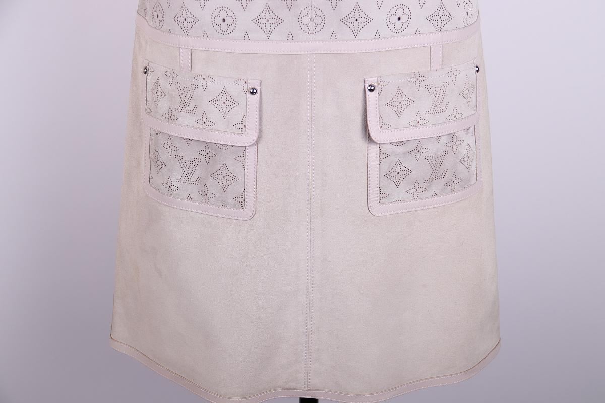 2007 Marc Jacobs & Louis Vuitton Abito in pelle Monogram 2007 in vendita 1