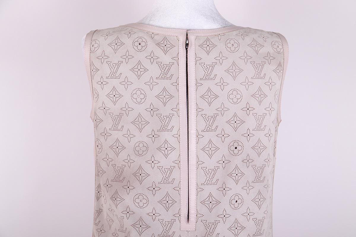 2007 Marc Jacobs & Louis Vuitton Abito in pelle Monogram 2007 in vendita 4