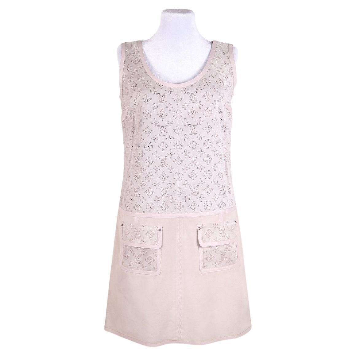 2007 Marc Jacobs & Louis Vuitton Monogram Leather Dress 2007