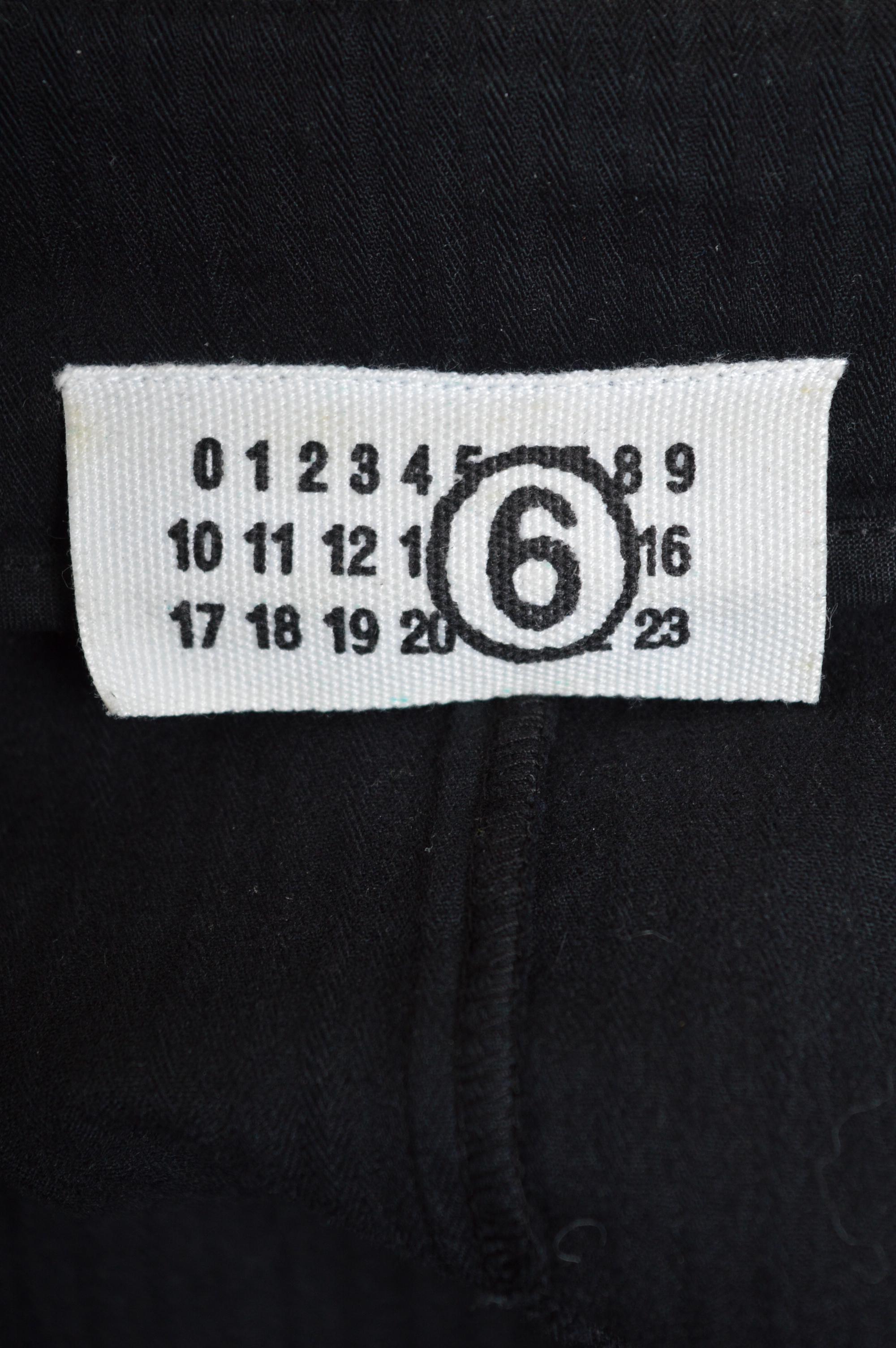 2007 Martin Margiela MM6 Technical Black Knee Length Multi Chrome Zip Skirt en vente 8