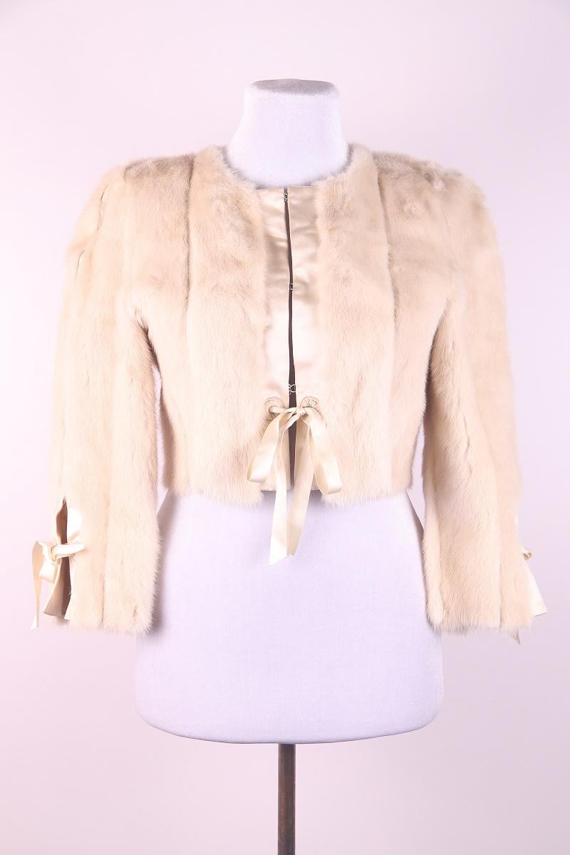 2007 Roberto Cavalli mink short fur coat For Sale 6