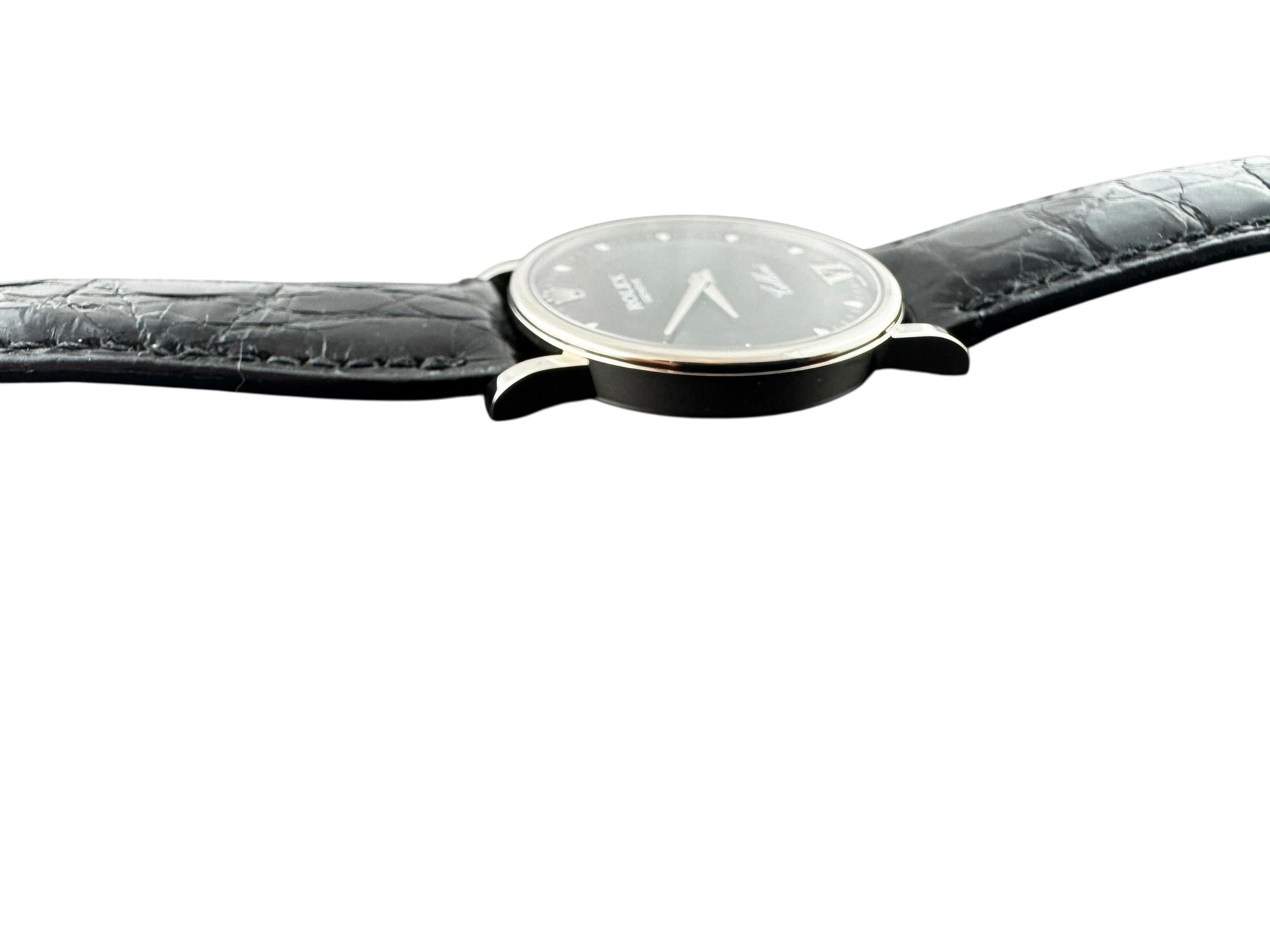 2007 Rolex Cellini 5115 Watch 18K White Gold Box / Papers #23236 im Angebot 1