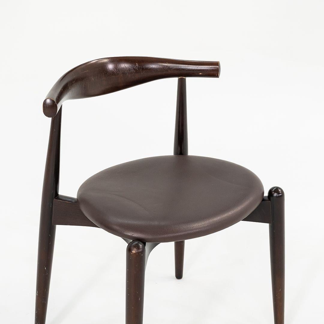 2007 Set di sei sedie da pranzo a gomito Hansen per Carl Hansen & Son CH20 in vendita 2