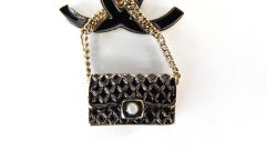 Chanel 2007 Spring Classic 2.55 Pendant Purse Charm