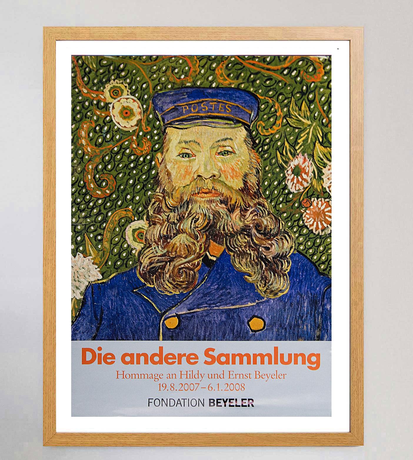 2007 Vincent Van Gogh - Fondation Beyeler Original-Vintage-Poster (Schweizerisch) im Angebot