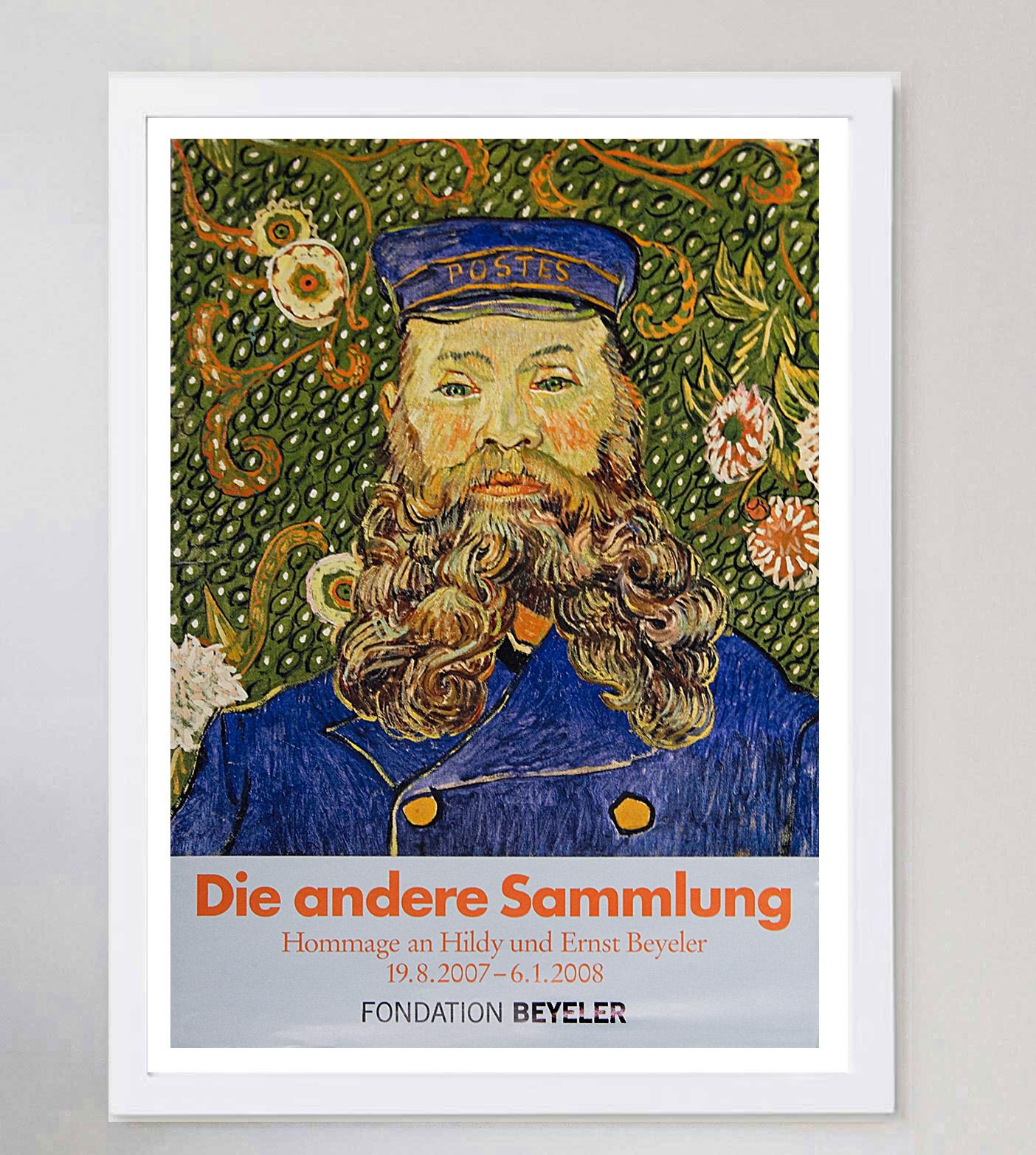 2007 Vincent Van Gogh - Fondation Beyeler Original-Vintage-Poster im Zustand „Gut“ im Angebot in Winchester, GB