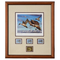 2008 Alaska Duck Stempeldruck von Robert Steiner