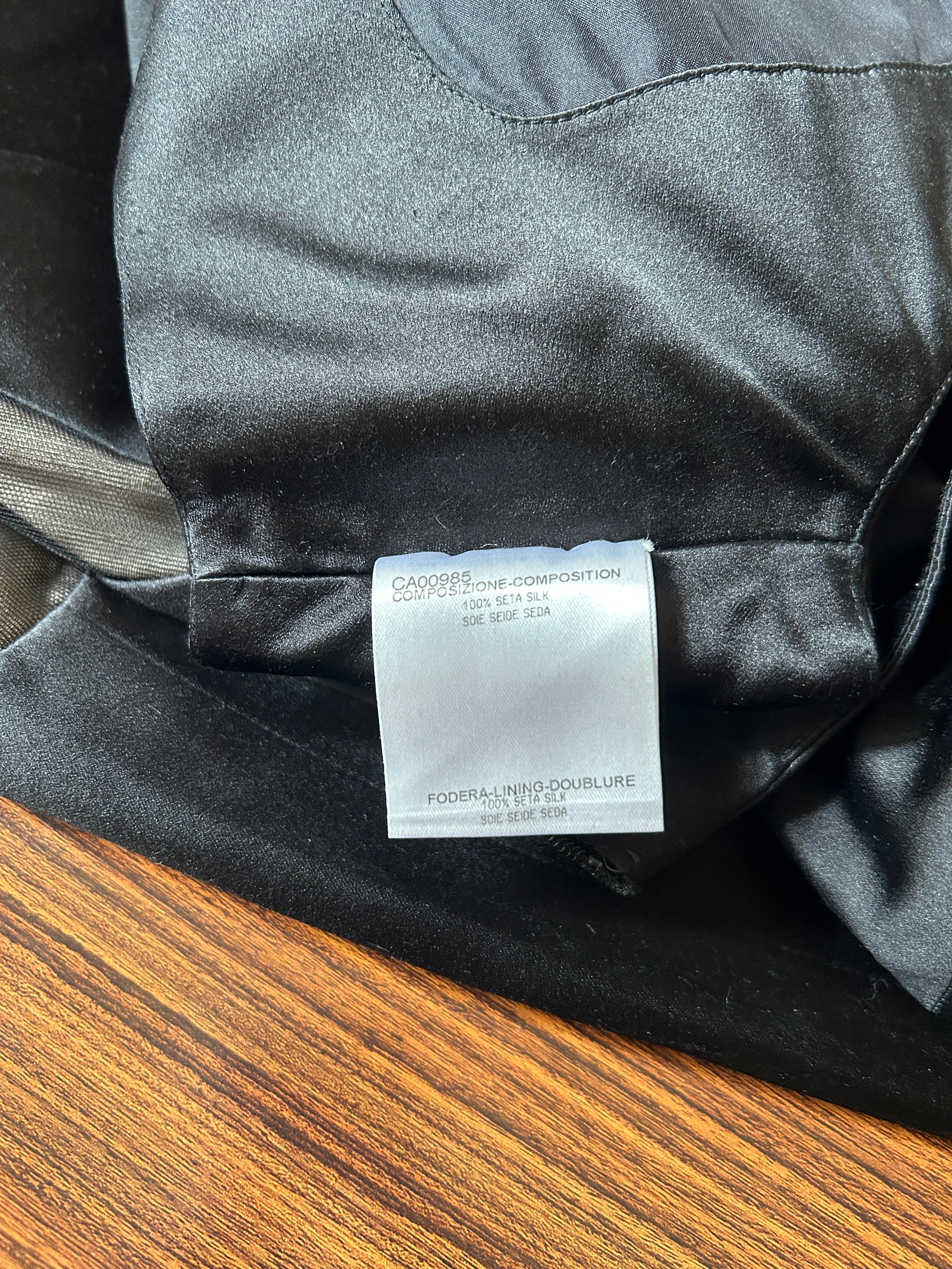 2008 Alexander McQueen Black Silk with Sheer Side Panels Dress  For Sale 4