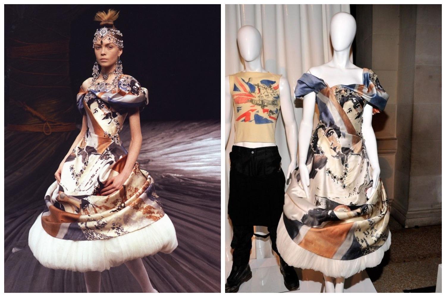 2008 Alexander McQueen Heritage Graphic Sweater For Sale 8