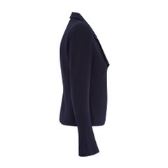 2008 Alexander McQueen Navy Single Breasted Jacket