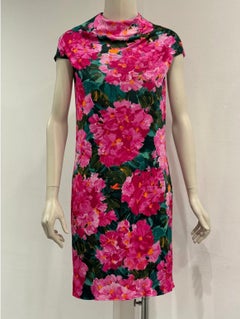 2008 Balenciaga by Ghesquiere iconic floral dress