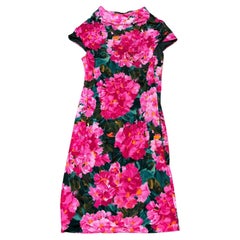 2008 Balenciaga by Ghesquiere iconic floral dress