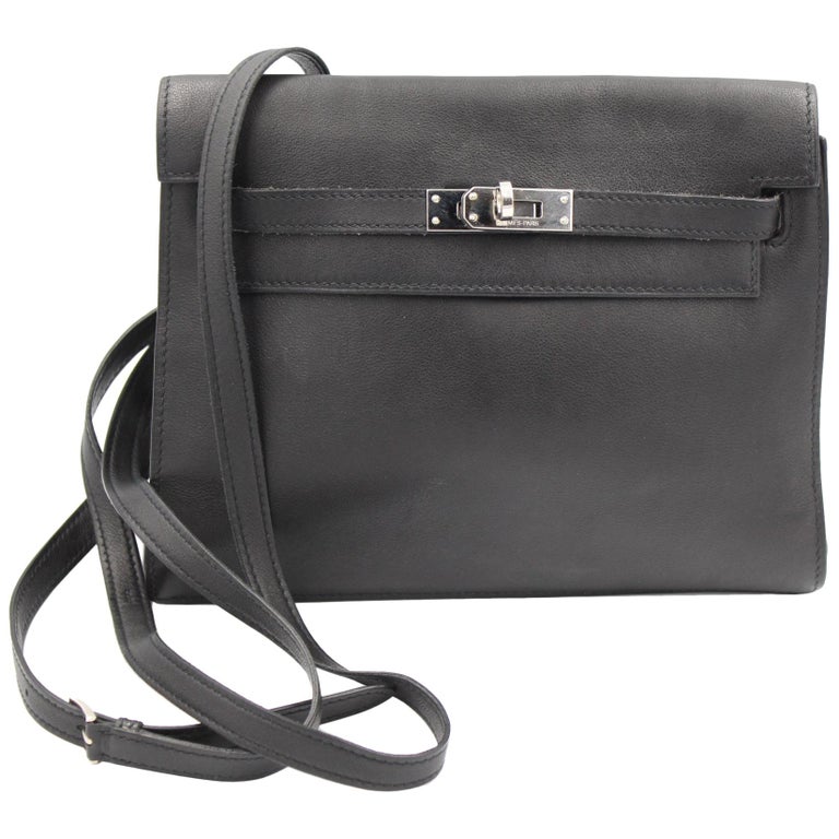 2008 Black Hermes Mini Kelly Danse to be Worn Shoulder , Waist bag or Blackpack at 1stDibs