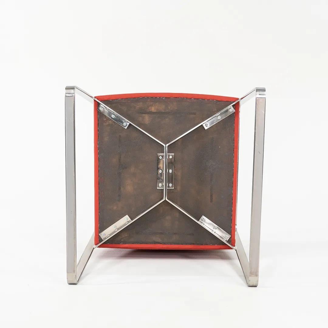 2008 Celon Arm Chairs by Lievore Altherr Molina for Bernhardt Design in Steel For Sale 1