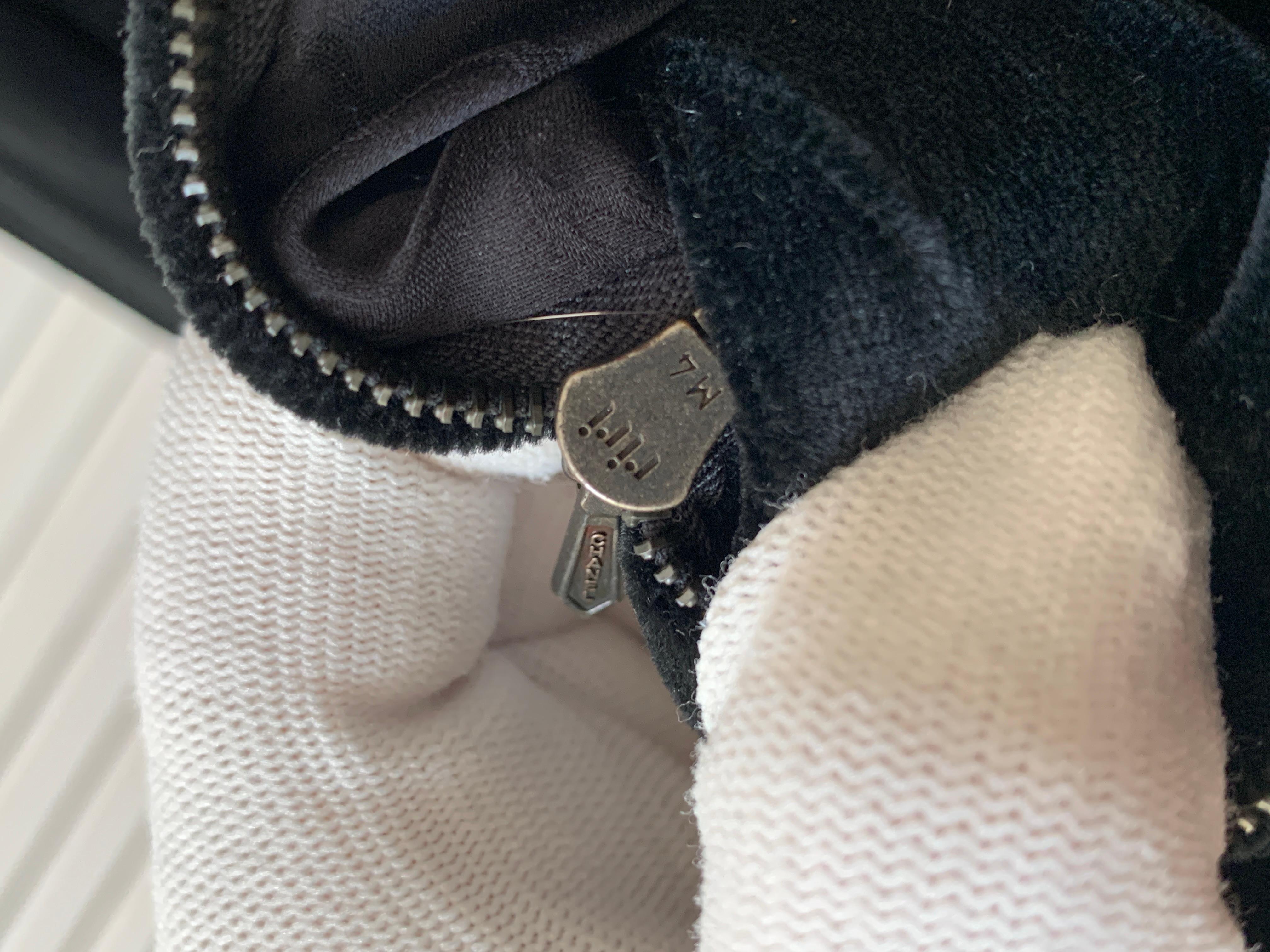 2008 Chanel & Karl Lagerfeld 08A Black Velvet Double Breast Coat with Belt For Sale 14