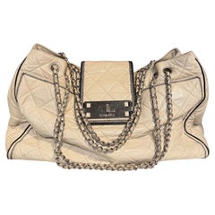 2008 Chanel Mademoiselle Lock East West Lambskin Bag