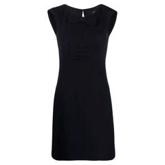 2008 Chanel Navy Silk Dress