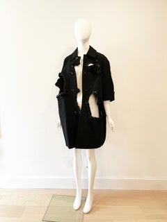 2008 Comme des Garcons Heart Ruffle Coat