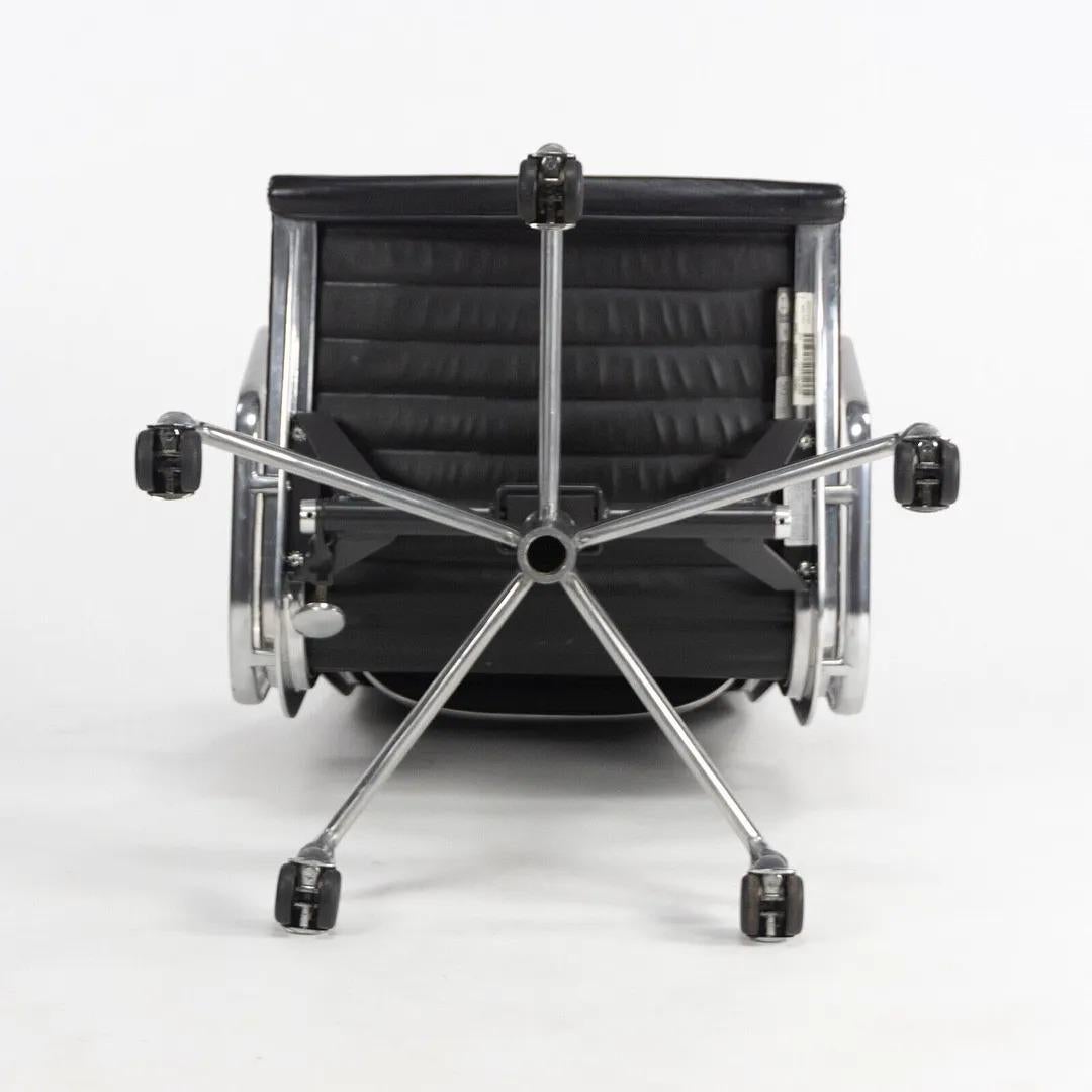 2008 Eames Herman Miller Aluminum Group Executive Desk Chair Black Sets Avail For Sale 3