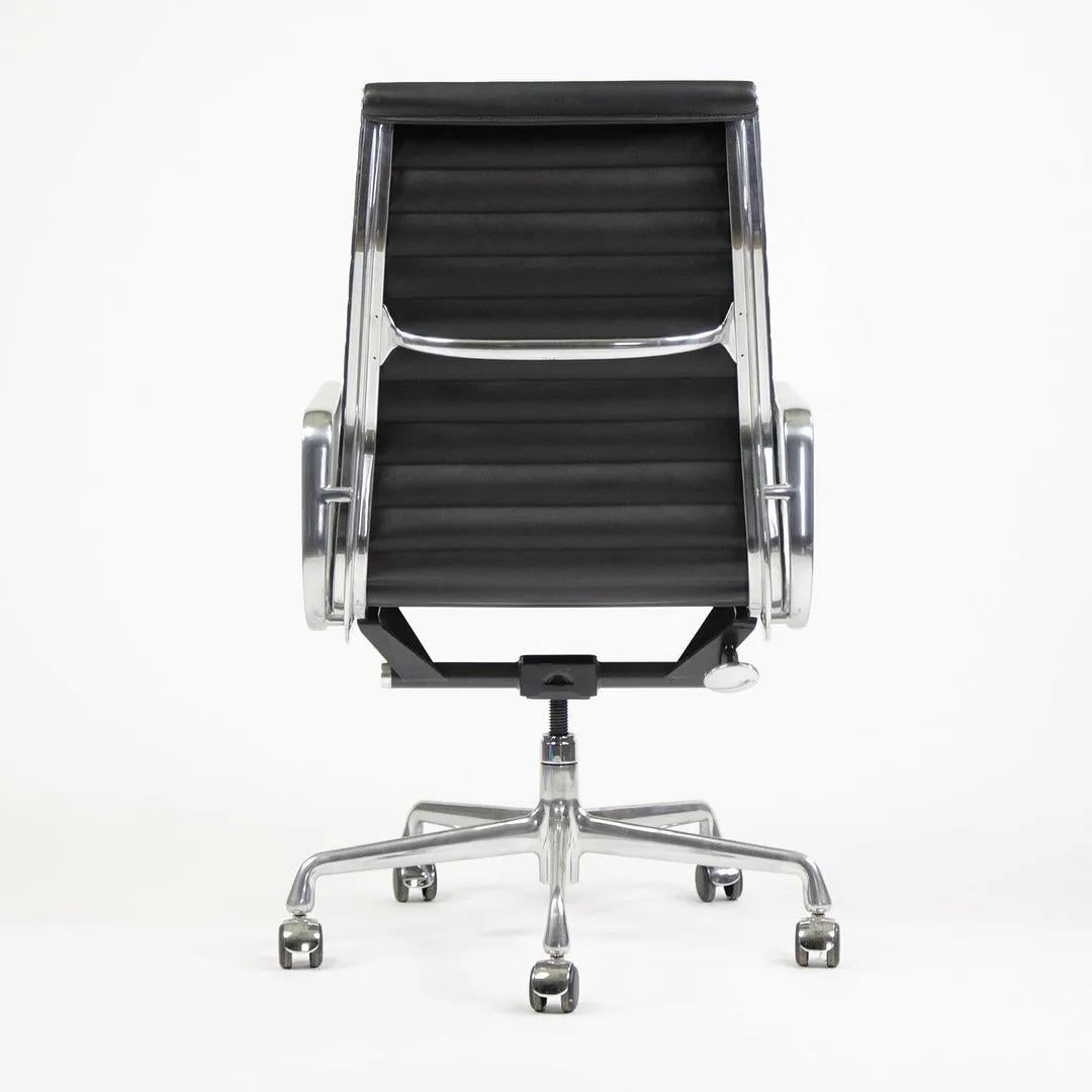 Contemporary 2008 Eames Herman Miller Aluminum Group Executive Desk Chair Black Sets Avail For Sale