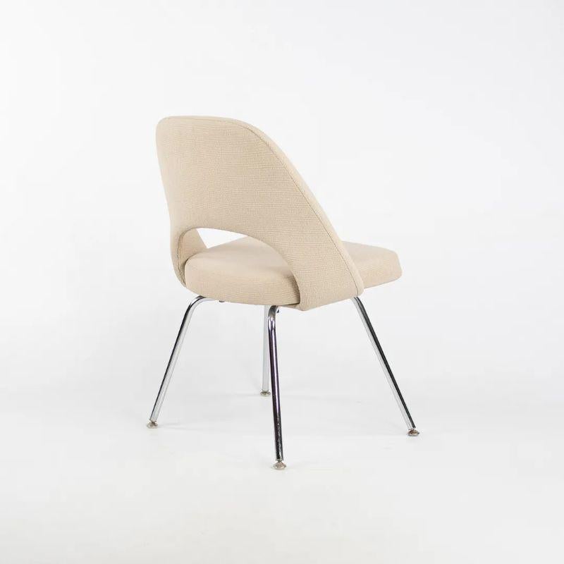 2008 Eero Saarinen for Knoll Armless Executive Side / Dining Chairs (chaises de salle à manger sans bras) en vente 4