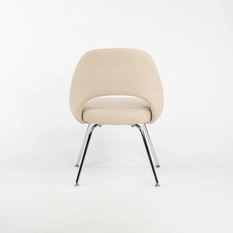 2008 Eero Saarinen for Knoll Armless Executive Side / Dining Chairs For Sale 5