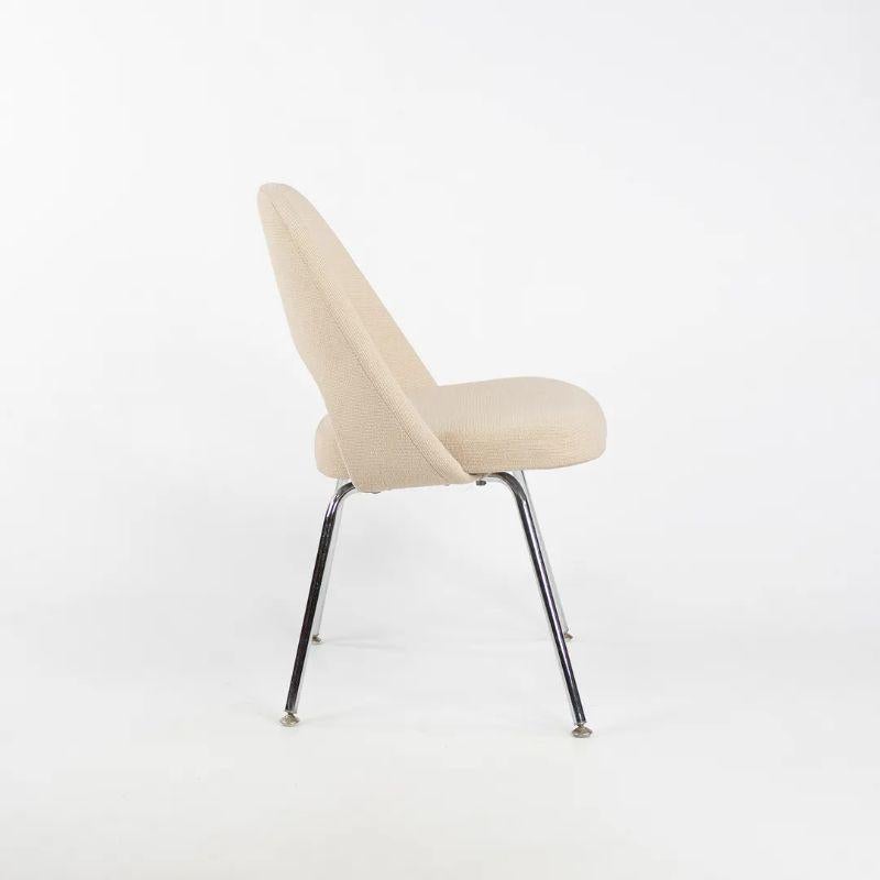 Américain 2008 Eero Saarinen for Knoll Armless Executive Side / Dining Chairs (chaises de salle à manger sans bras) en vente