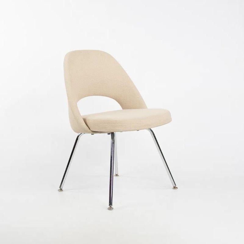 2008 Eero Saarinen for Knoll Armless Executive Side / Dining Chairs In Good Condition For Sale In Philadelphia, PA