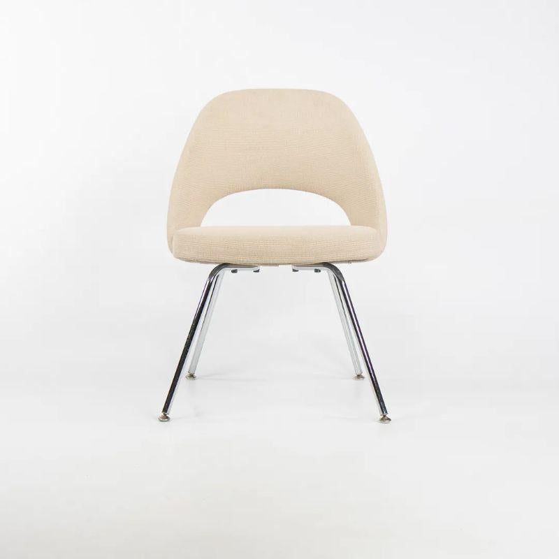 XXIe siècle et contemporain 2008 Eero Saarinen for Knoll Armless Executive Side / Dining Chairs (chaises de salle à manger sans bras) en vente