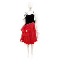 2008 F/W Comme des Garons Ausgeschnittenes Herz-Kleid