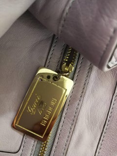 2008 Gucci einzigartige limitierte Auflage Krokodilleder Hysteria Lilla Tasche