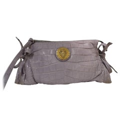 2008 Gucci única edición limitada de piel de cocodrilo histeria lilla bolsa