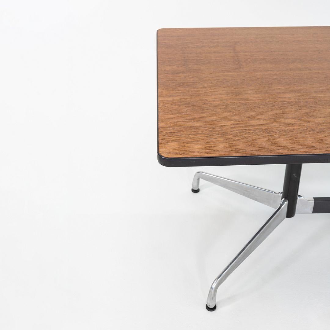 2008 Herman Miller Mesa de comedor segmentada Eames / Mesa de conferencias en roble oscuro en venta 5