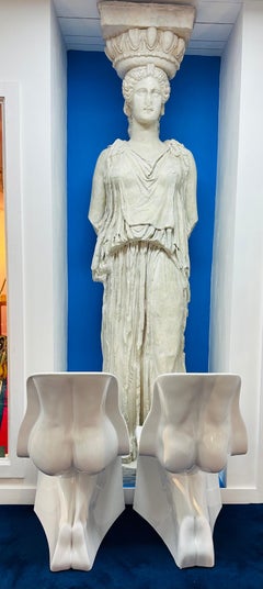 2008 Him & Her Glossy White Glossy Chair by by Fabio Novembre for Casamania