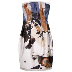 2008 ICONIC ALEXANDER MCQUEEN 'GOD SAVE THE QUEEN' DRESS Size 4
